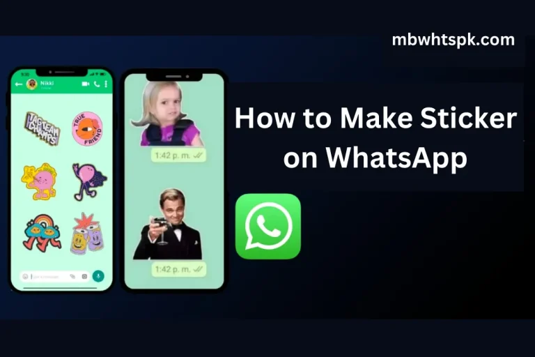 How to Make Sticker on WhatsApp