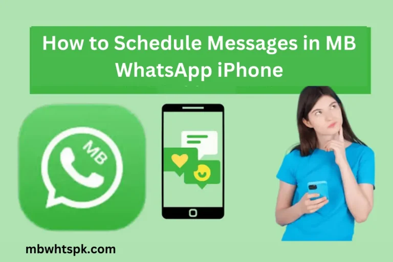 MB WhatsApp iOS: How Can I Schedule My Messages?