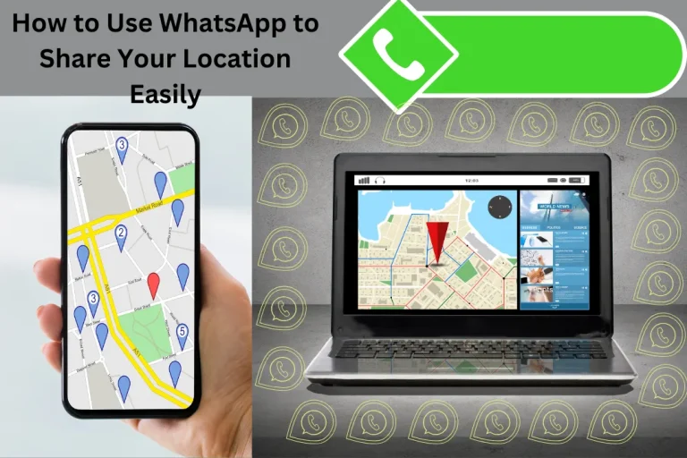 How do you Share your Location on WhatsApp from Google Maps?