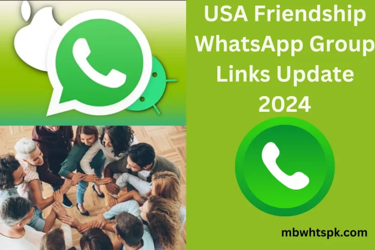 998+ Friendship WhatsApp Group Links 2024