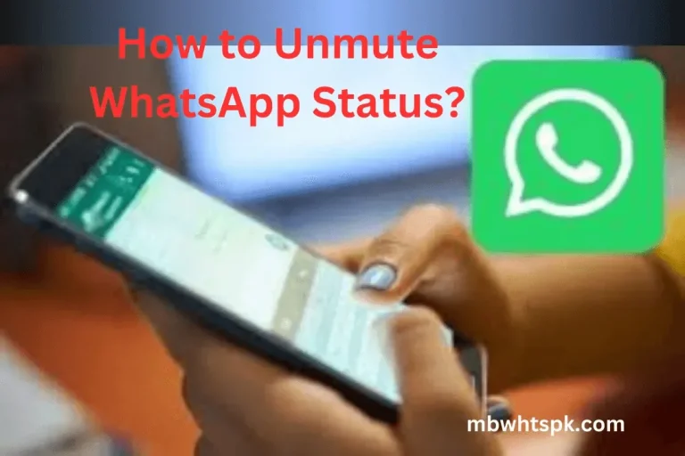 How to Unmute WhatsApp Status?